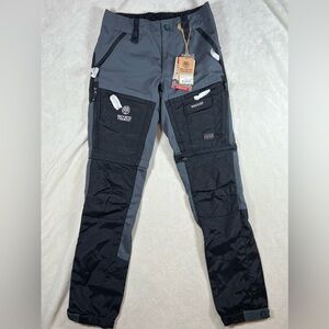 NWT Beyond Nordic XS EU46 30W RECCO Carbon Gray Zip-Off Pants Tactical Outdoors